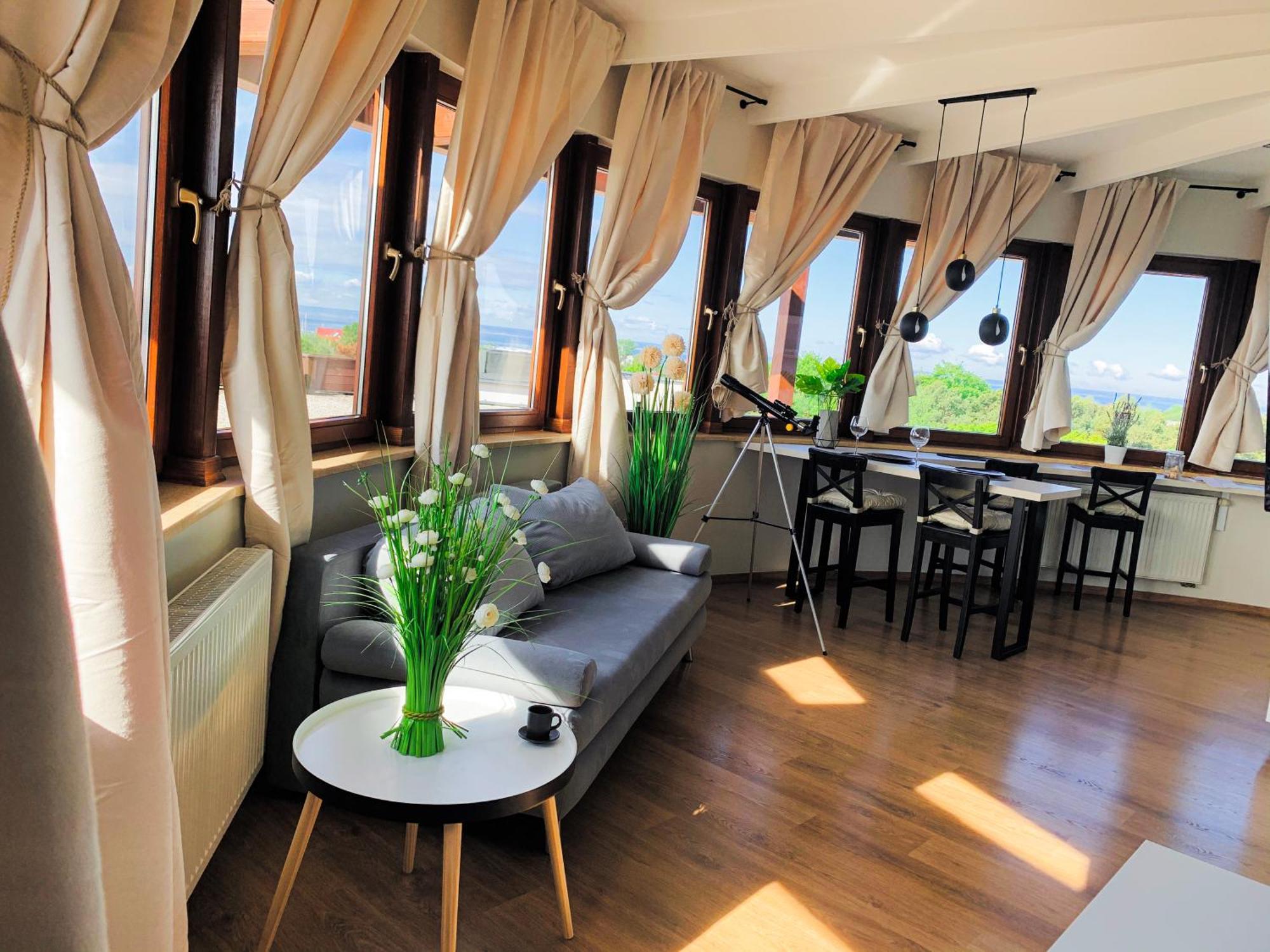 Dom Zdrojowy Apartament "Widokowy" Apartment Jastarnia Bagian luar foto
