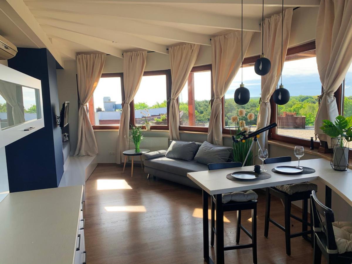 Dom Zdrojowy Apartament "Widokowy" Apartment Jastarnia Bagian luar foto