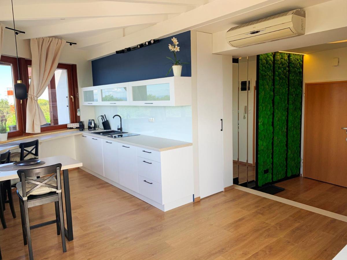 Dom Zdrojowy Apartament "Widokowy" Apartment Jastarnia Bagian luar foto